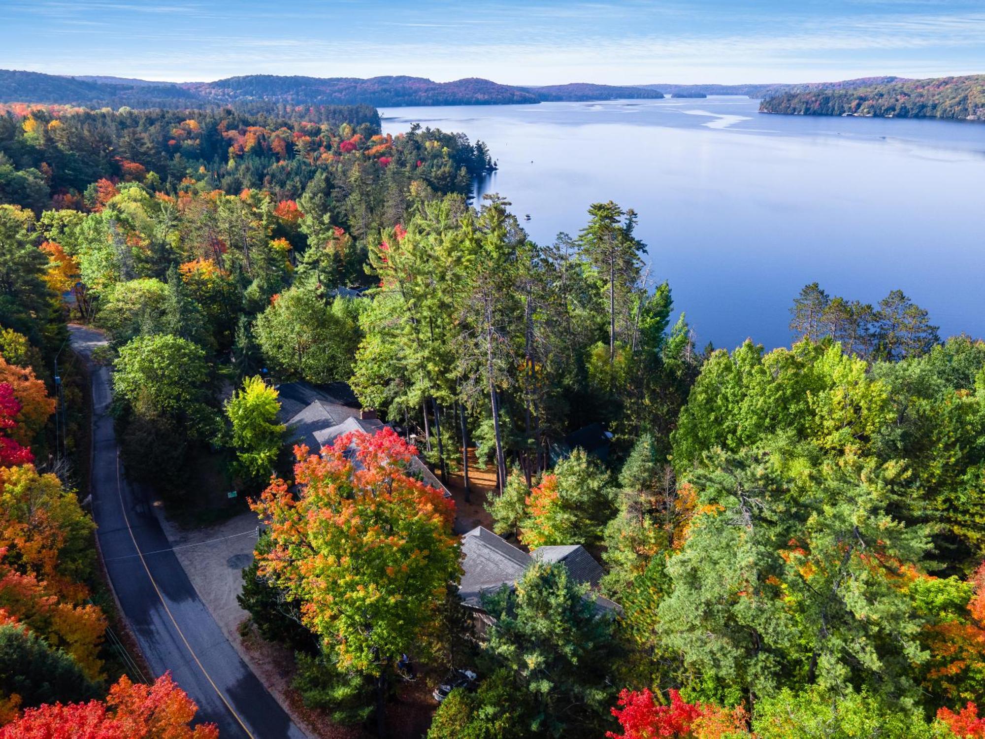 Muskoka Waterfront Retreat Villa Dwight Kültér fotó