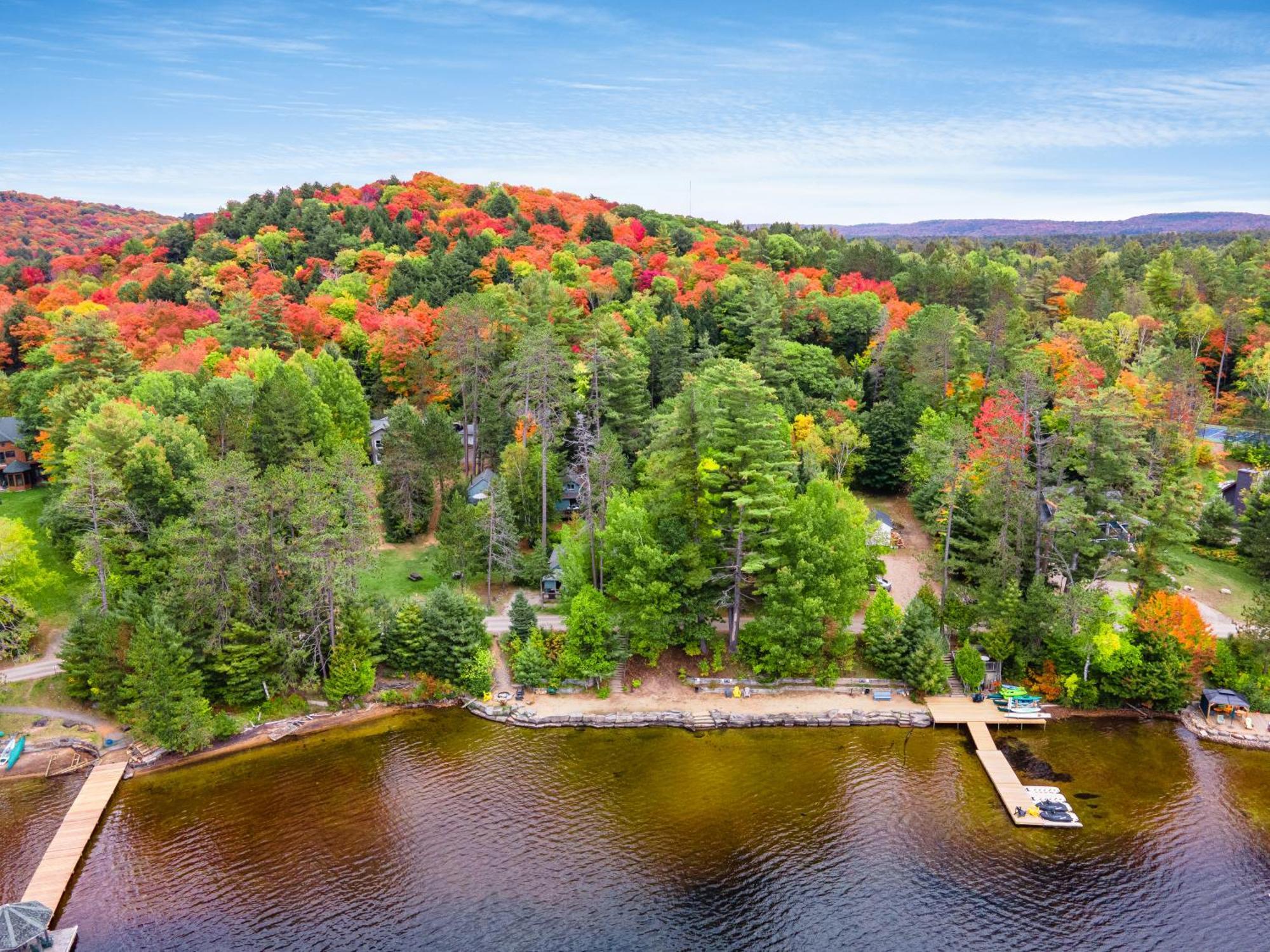 Muskoka Waterfront Retreat Villa Dwight Kültér fotó
