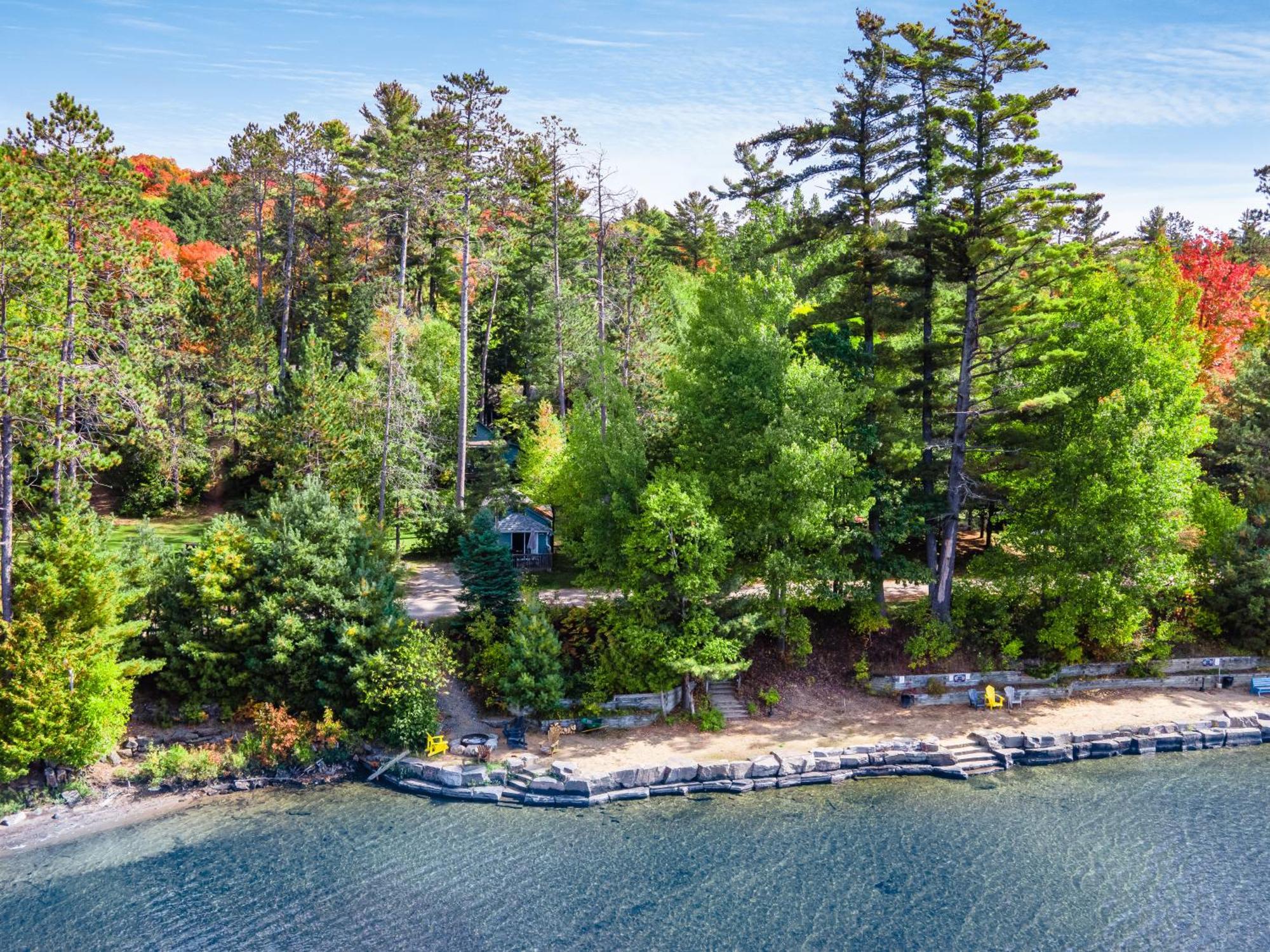 Muskoka Waterfront Retreat Villa Dwight Kültér fotó